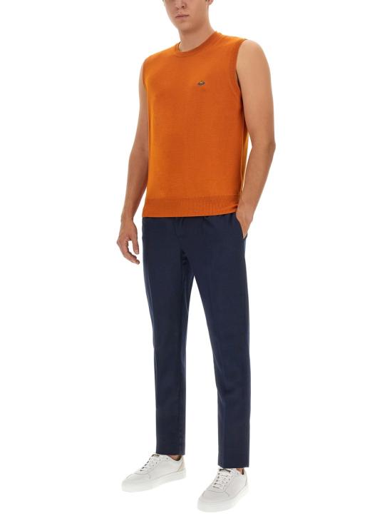 24FW 비비안웨스트우드 니트 베스트 2701000U ORANGE - VIVIENNE WESTWOOD