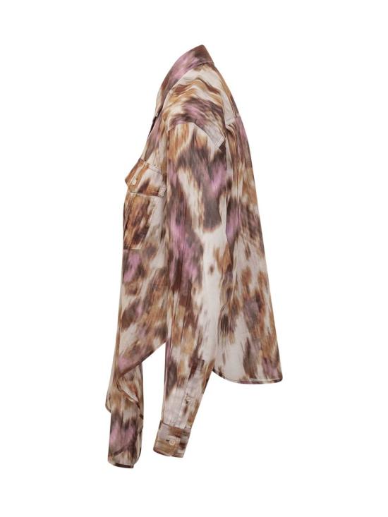 25SS 이자벨마랑에뚜왈 셔츠 24PCH0131FAB1J07E EC0E Beige - ISABEL MARANT ETOILE