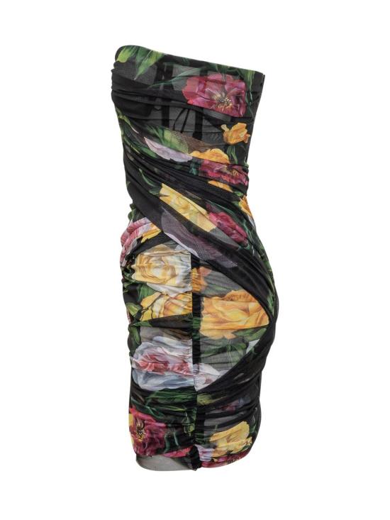 25SS 돌체앤가바나 숏 원피스 F6TLETFSUBI HN5IY Black - DOLCE & GABBANA