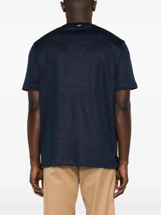  에르노 반팔 티셔츠 JG000203U52055 navy - HERNO