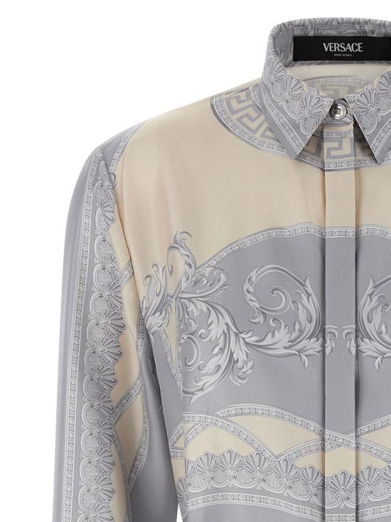 25SS 베르사체 미디 원피스 10186221A133595E450 MULTICOLOR - VERSACE