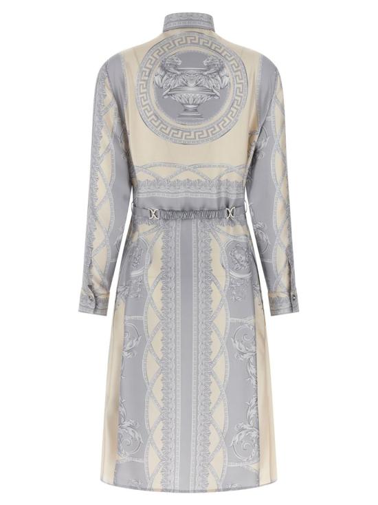 25SS 베르사체 미디 원피스 10186221A133595E450 MULTICOLOR - VERSACE