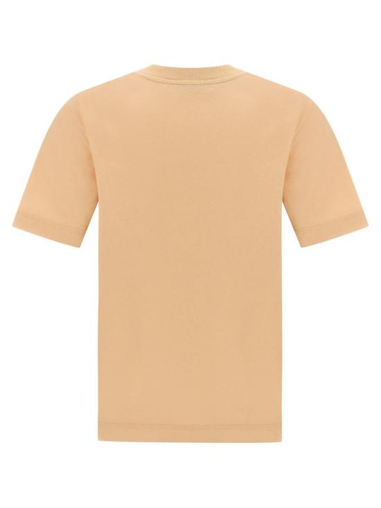 25SS 버버리 로고 프린팅 코튼 반팔 티셔츠  8102402TEACUP PINK - BURBERRY