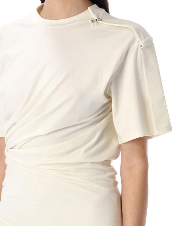 25SS 뮈글러 숏 원피스 25PRO1620297 1014 SNOW WHITE - MUGLER