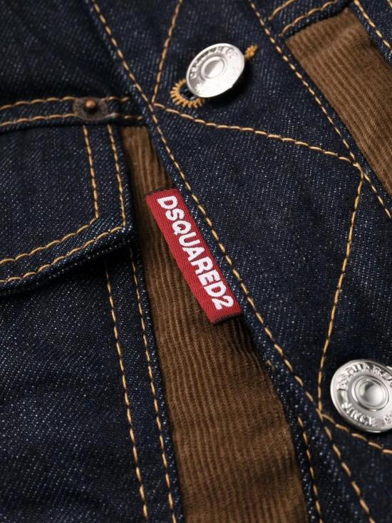  디스퀘어드2 데님 자켓 S79AM0039S30309 brown - DSQUARED2