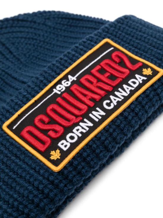  디스퀘어드2 모자 KNM017301W00306 navy - DSQUARED2