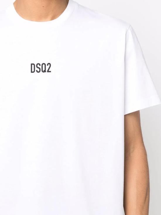  디스퀘어드2 반팔 티셔츠 S74GD0997S23009 white - DSQUARED2