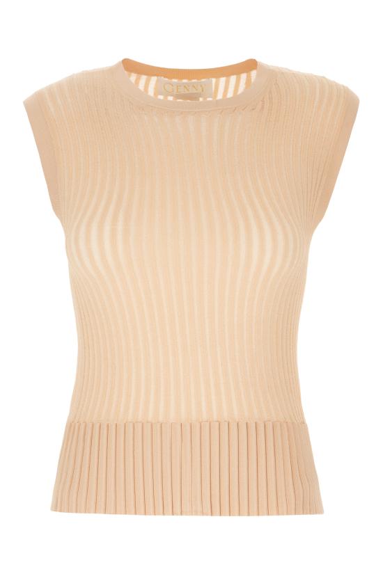 25SS 제니 의류 F801CMX26 486 NUDE