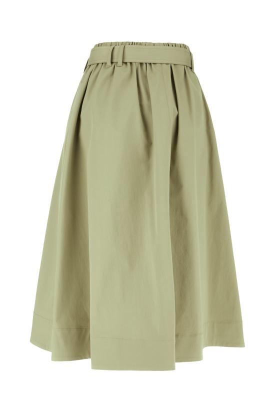 25SS 브루넬로 쿠치넬리 스커트 ML138G3753 C2874 KHAKI - BRUNELLO CUCINELLI