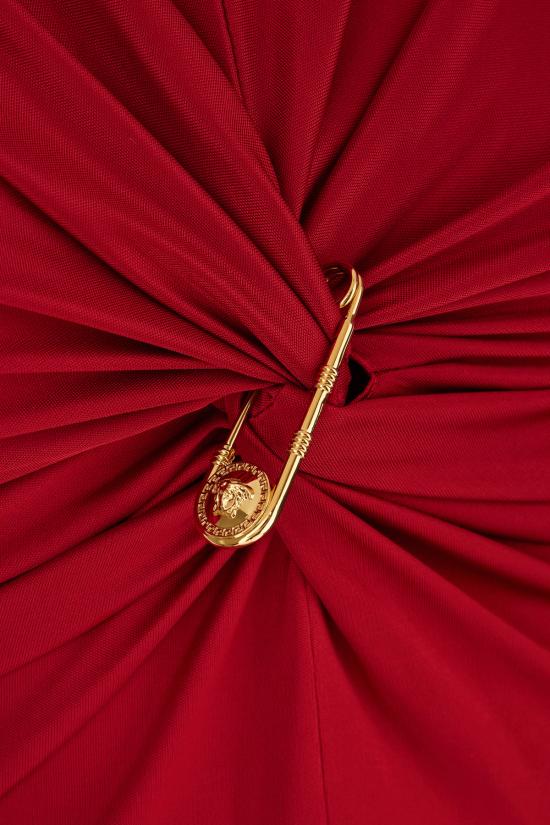 25SS 베르사체 의류 10180811A12497 1RB30 LIPSTICK RED - VERSACE