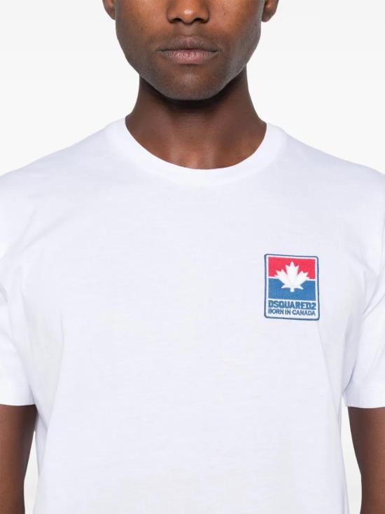  디스퀘어드2 반팔 티셔츠 S71GD1469S23009 white - DSQUARED2