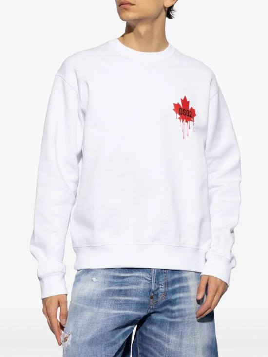  디스퀘어드2 긴팔 티셔츠 S74GU0811S25516 white - DSQUARED2