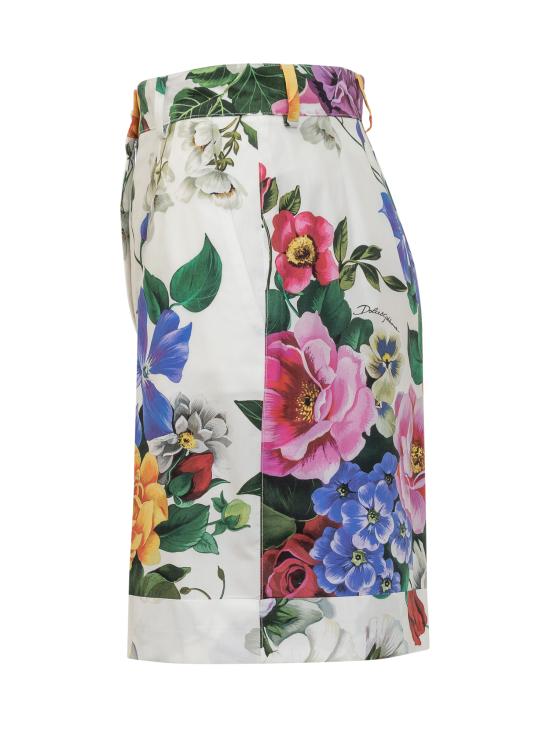 25SS 돌체앤가바나 스트레이트 팬츠 FTC9RTHS5S6 HA5KT MIX FIORI CRETONNE - DOLCE & GABBANA