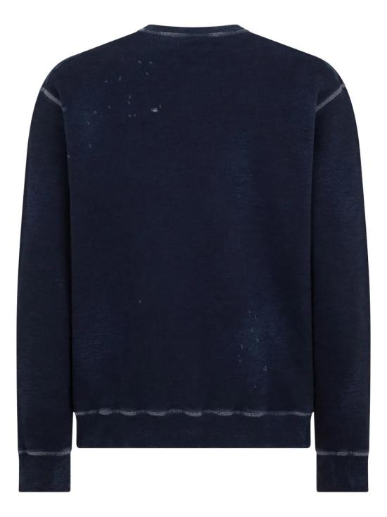  디스퀘어드2 긴팔 티셔츠 S71GU0654S25463 midnight blue - DSQUARED2