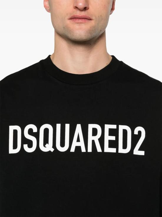  디스퀘어드2 반팔 티셔츠 S74GD1197D20004 black - DSQUARED2