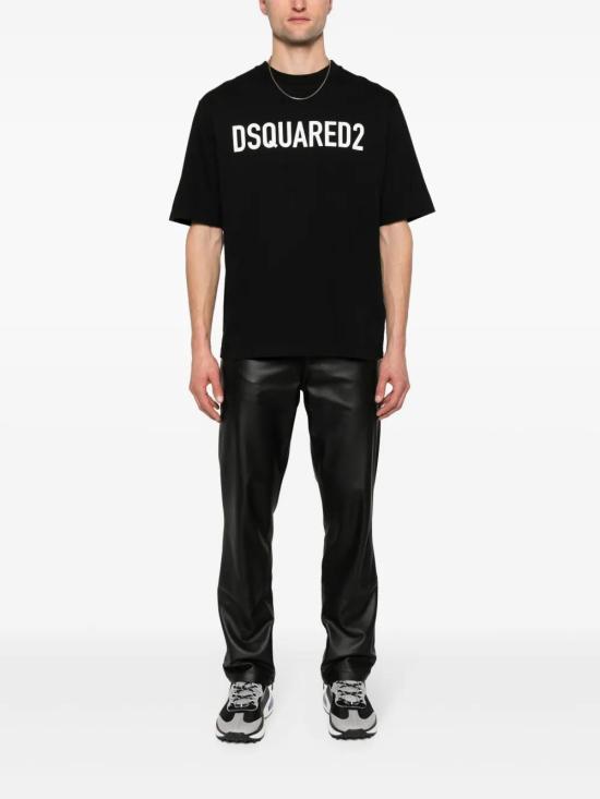  디스퀘어드2 반팔 티셔츠 S74GD1197D20004 black - DSQUARED2