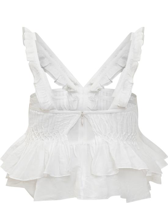 25SS 이자벨마랑에뚜왈 민소매 티셔츠 25PHT0602FAB3J04E 20WH WHITE - ISABEL MARANT ETOILE