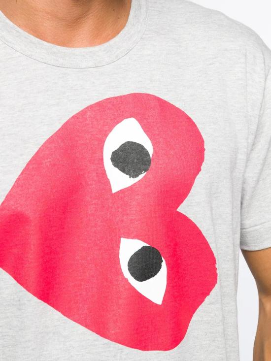  꼼데가르송 반팔 티셔츠 P1T264051 grey - COMME DES GARCONS