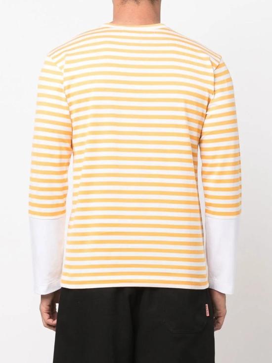  꼼데가르송 긴팔 티셔츠 P1T320 yellow - COMME DES GARCONS