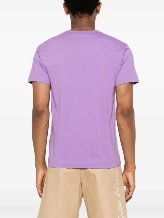  꼼데가르송 반팔 티셔츠 AXT314051 purple - COMME DES GARCONS
