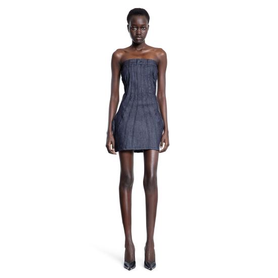  뮈글러 숏 원피스 25P6RO16162013RD600 Blue