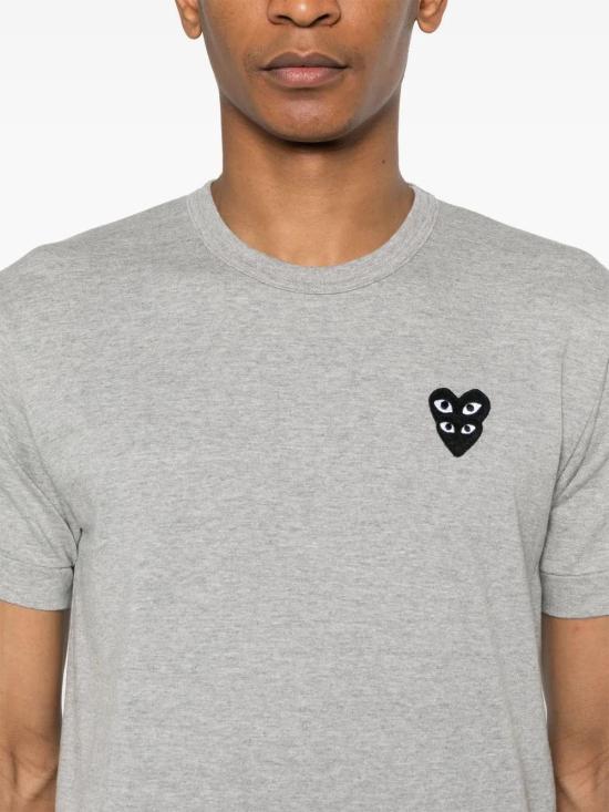  꼼데가르송 반팔 티셔츠 AXT296051 grey - COMME DES GARCONS
