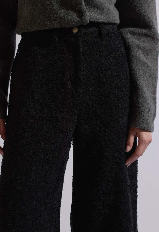  더 엔케이씨 스토어 팔라초 팬츠 Nkc 스토어 테디  블랙 - The NKC Store