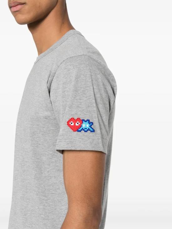  꼼데가르송 반팔 티셔츠 P1T328051 grey - COMME DES GARCONS