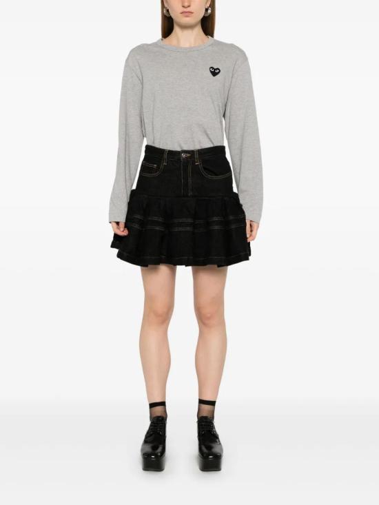  꼼데가르송 긴팔 티셔츠 AXT122 grey - COMME DES GARCONS