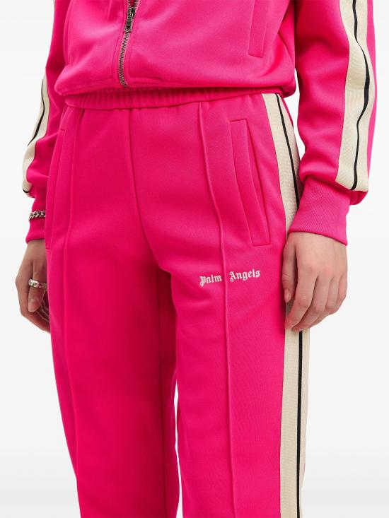 25SS 팜앤젤스 스트레이트 팬츠 PWCJ001S25FAB001 3203 FUCHSIA OFF WHITE - PALM ANGELS