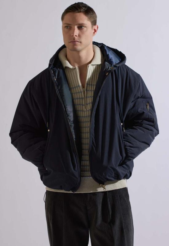  더 엔케이씨 스토어 자켓 Nkc Store Azure 퍼퍼 코트 네이비 - The NKC Store