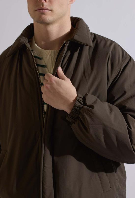  더 엔케이씨 스토어 숏패딩 Nkc 스토어 올리브 퍼퍼 재킷 브라운 - The NKC Store