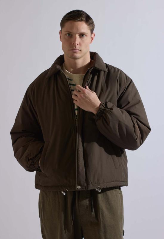  더 엔케이씨 스토어 숏패딩 Nkc 스토어 올리브 퍼퍼 재킷 브라운