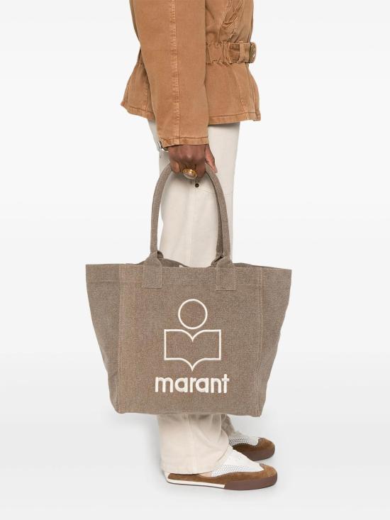 25SS 이자벨마랑 토트백 PM0002FAA1X19M 67DK DARK KHAKI - ISABEL MARANT