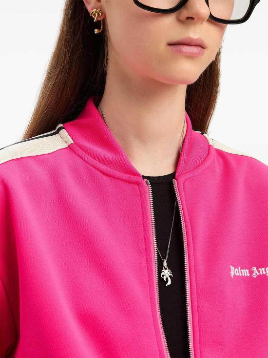 25SS 팜앤젤스 자켓 PWBD050S25FAB002 3203 FUCHSIA OFF WHITE - PALM ANGELS