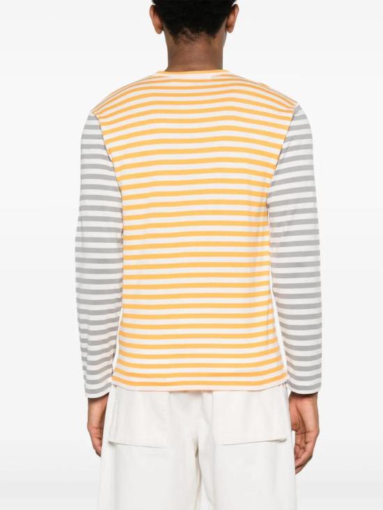  꼼데가르송 긴팔 티셔츠 AXT318051 yellow - COMME DES GARCONS