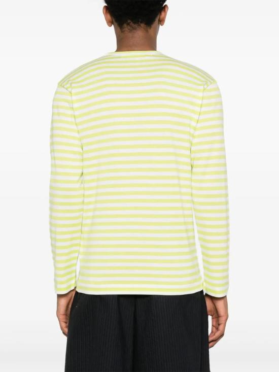  꼼데가르송 긴팔 티셔츠 AXT278051 green - COMME DES GARCONS