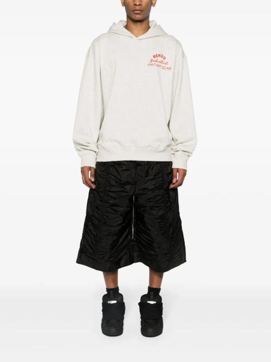  겐조 후드 티셔츠 FE55SW1764MF grey - KENZO