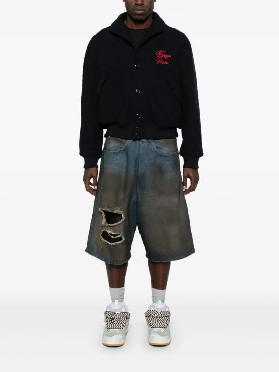  겐조 봄버 자켓 FF55BL0649OP navy - KENZO