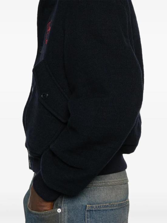  겐조 봄버 자켓 FF55BL0649OP navy - KENZO