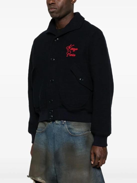  겐조 봄버 자켓 FF55BL0649OP navy - KENZO