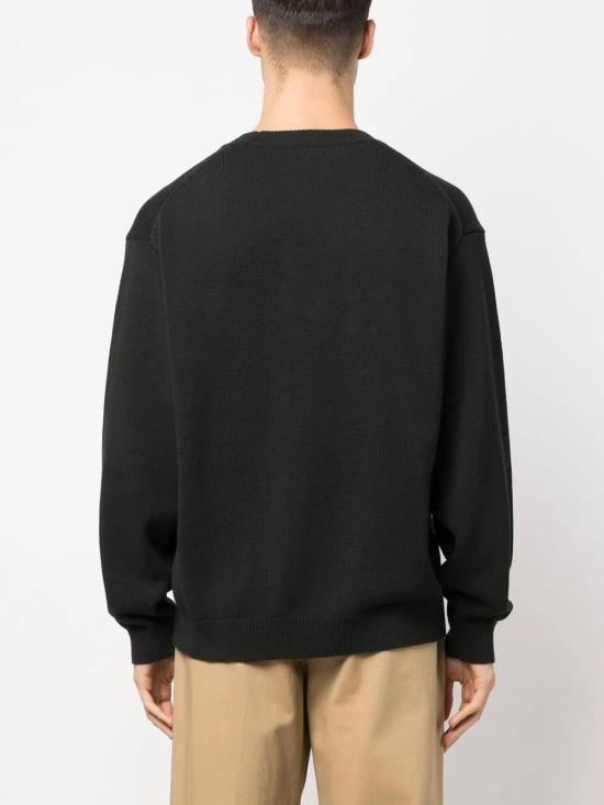  겐조 스웨터 FD55PU3803LC black - KENZO