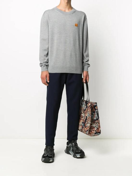  겐조 스웨터 FA65PU5373TA grey - KENZO
