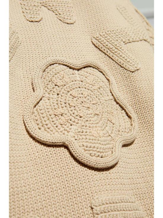  겐조 스웨터 FE65PU4813CF beige - KENZO