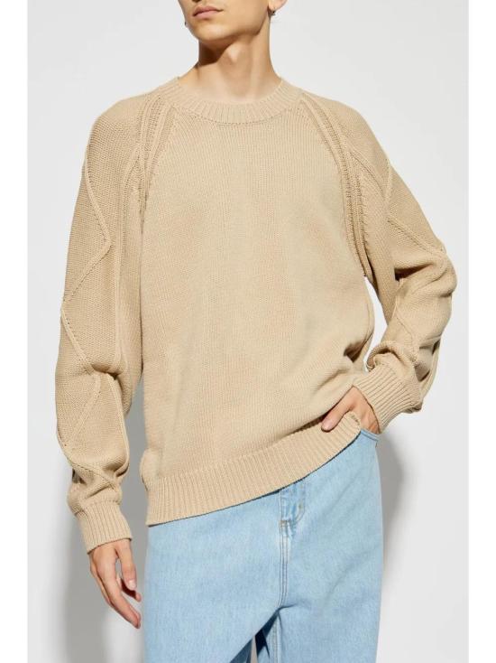  겐조 스웨터 FE65PU4813CF beige - KENZO