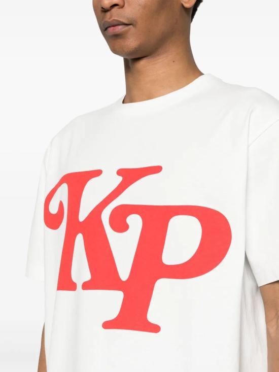  겐조 반팔 티셔츠 FE55TS1414SY white - KENZO