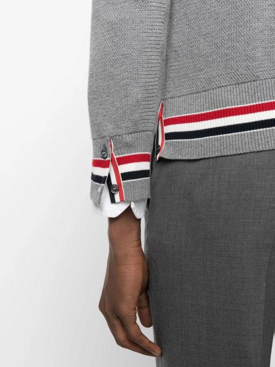  톰브라운 스웨터 MKA465AY3008 grey - THOM BROWNE