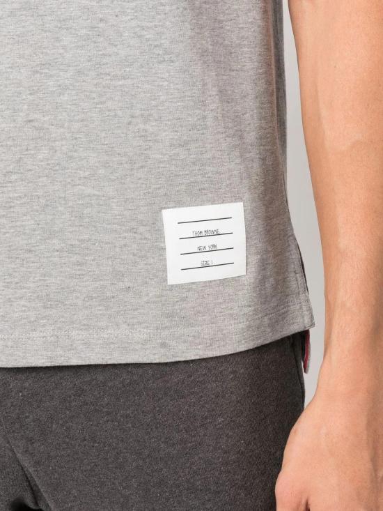  톰브라운 반팔 티셔츠 MJS067A00042 - THOM BROWNE