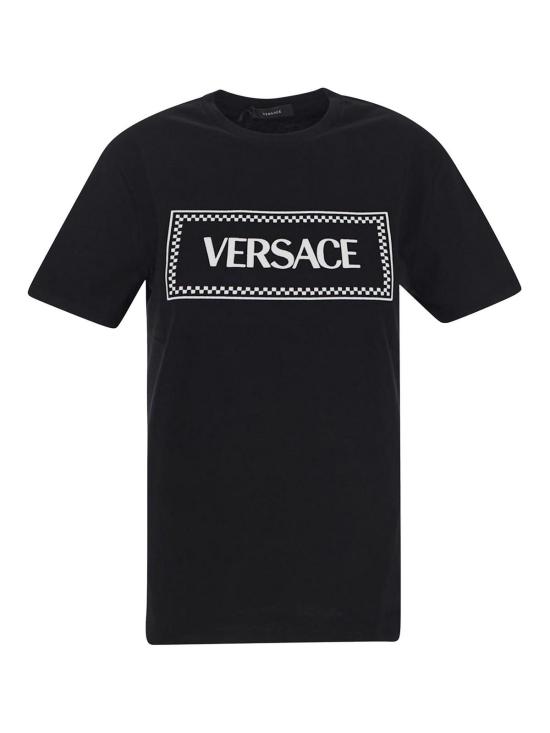  베르사체 반팔 티셔츠 10118821A085732B020 Black