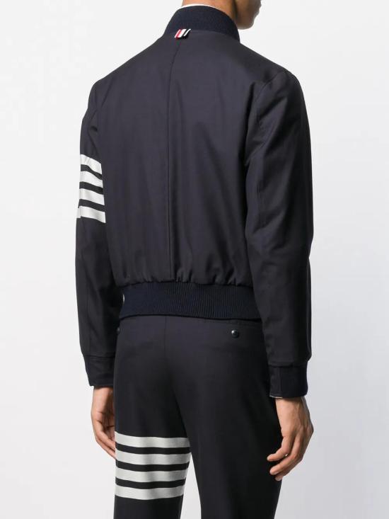  톰브라운 봄버 자켓 MJO030A06146 navy - THOM BROWNE